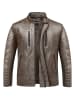 Amaci&Sons Lederjacke EUCLID in Grau