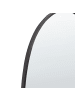 Beliani Wandspiegel DARNETS in Schwarz - (W) 45 x (H) 160 x (L) 3 cm