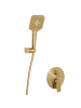 Beliani 2-set Wannenarmaturen CANAIMA in Gold