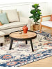 Beliani Kurzflor KABTA in Bunt/Blau/Beige - (W) 160 x (H) 160 x (L) 230 cm