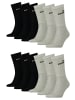 Puma Socken CREW SOCK 12P in 666 - black/grey