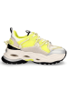 Buffalo Sneaker in creme limette