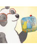 Mr. & Mrs. Panda Glasuntersetzer Wellensittich Liebe Design mit ... in Weiß