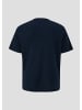 s.Oliver T-Shirt kurzarm in Blau