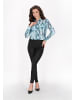 faina Women Shirt in blue