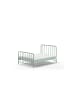 58 aufm Kessel METALLBETT Kay 147x110x207 aus Metall in Grün matt