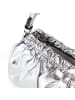 Liebeskind Berlin Cloud II Schultertasche XS Leder 25 cm metallic silver