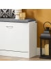SoBuy Schuhbank in Hellgrau - (W) 24 x (H) 47 x (L) 57 cm
