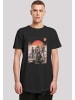 F4NT4STIC Long Cut T-Shirt Star Wars The Mandalorian Warriors in schwarz