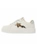 British Knights Sneaker Bliss in weiss/silberfarben/leopard