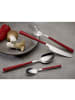Echtwerk 24 tlg. Set Tafelbesteck "Basic" in Rot