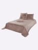 Heine Tagesdecke in taupe