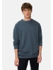 Camel Active Sweatshirt aus reiner Baumwolle mit Raglanärmeln in Tintenblau