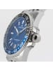 Jacques Lemans Herren-Taucheruhr Liverpool Diver Stahl/Blau 20 bar