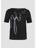 s.Oliver T-Shirt in 99D0_schwarz