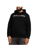 Jack and Jones Corp Old Logo Sweat Hood in Schwarz
