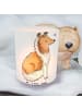Mr. & Mrs. Panda Kerzenhalter Langhaar Collie Moment ohne Spruch in Transparent