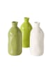Boltze Vase Mylana aus 3er Set in grün