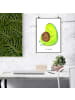 Mr. & Mrs. Panda Wandbild Avocado Pfeifen ohne Spruch in Weiß