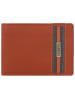 mano Don Leonardo Geldbörse RFID Leder 12 cm cognac