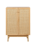 Beliani Sideboard NIVO in Braun - (W) 73 x (H) 102 x (L) 41 cm