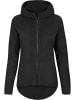 Urban Classics Urban Classics Damen Ladies Polar Fleece Zip Hoody in black