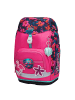 BAAGL Schulrucksack Airy Plus in Schwarz Flamingos - 29x43x20cm