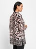 Heine Hemdbluse in grapefruit-schwarz-bedruckt