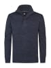 Petrol Industries Melierter Pulover Logan in Blau