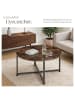 tectake Beistelltisch Aberdeen 88,5x47cm