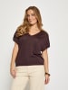 minus T-Shirt in Fudge Purple Met.