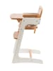 roba Treppenhochstuhl 'Kid Up' - Massivholz - mitwachsender Hochstuhl - Weiß / Natur