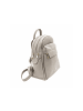 Giusy Lamattina Lederrucksack in taupe