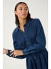 Kaffe Kleid KAlea Tight fit in Dark Blue Denim