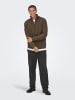 ONLY & SONS Strickpullover in Walnut