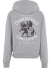Mister Tee Mister Tee Dangerous Grounds Oversize Zip Hoody in heather grey