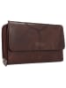 mano Donna Aurona Geldbörse RFID Leder 18 cm dunkelbraun