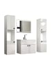 ebuy24 Badmöbelset Haven (5-teilig) Weiß 142 x 40 cm
