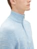 Tom Tailor Pullover KNITTED TROYER in Blau