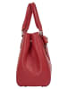 Cluty Handtasche Solcuore echt Leder in rot