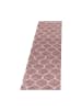 KADIMA DESIGN Teppich Hochflor Shaggy Skandi-Muster Polypropylen Wohnzimmer in Rosa