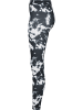 Urban Classics Leggings in black/white