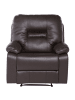 Beliani Fernsehsessel BERGEN in Braun - (W) 85 x (H) 101 x (L) 74 cm