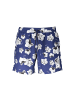 Karl Lagerfeld Blaue Polyester-Badeshorts