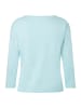 More & More stretchiges Boxy-Shirt, 3/4 Arm in blue haze