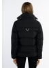 DreiMaster Maritim Winterjacke in Schwarz Türkis