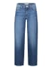 BETTY & CO High Waisted-Jeans mit weitem Bein in Blau
