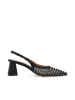 Bianco Slingbacks in Black