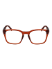 Timberland Männer Optische Fassungen Quadratisch Orange