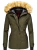 Navahoo Winterjacke Laura in Forest Green